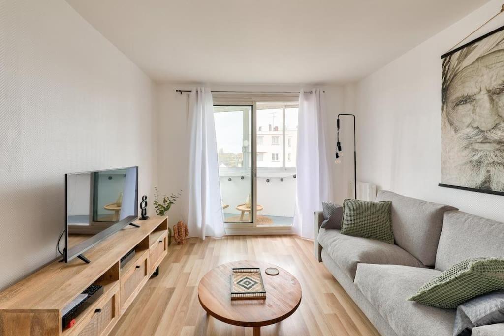 Le Boho Zen - Spacieux F3 Avec Parking Proche Paris Apartment Epinay-sur-Seine Exterior photo